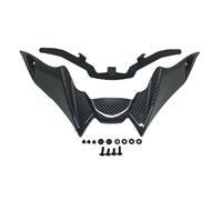 Parafanghi anteriori for moto, con estensione a becco, cono, spoiler, compatibili con MT-09 MT09 MT 09 SP 2021-2023(Carbon Look)
