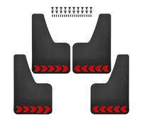 Parafanghi Anteriori Per Mitsubishi Lancer 7 8 9 10 Evolution EVO X Ix WRC 2012 2013 2014 2015 2016 Sport Paraspruzzi Parafanghi Strade Sterrate(4pcs Stickers)