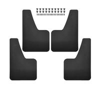 Parafanghi Anteriori Per Mitsubishi Lancer 7 8 9 10 Evolution EVO X Ix WRC 2012 2013 2014 2015 2016 Sport Paraspruzzi Parafanghi Strade Sterrate(4Pcs Black)