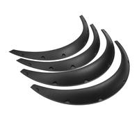 Parafanghi Auto Per Benz Per BMW Per VW Per Golf Nero Universale 4 Pezzi Parafango Auto Parafango Parafanghi Flessibili Sopracciglia Passaruota Protezione Passaruota