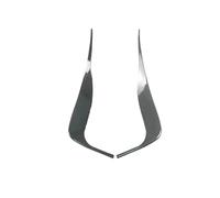 Parafanghi Auto Per Corvette Per C6 Per Z06 Per ZR1 2005-2013 Paraspruzzi Posteriori Lato Sinistro E Destro Auto Kit Carrozzeria Stile Fibra Carbonio Protezione Passaruota(Carbon Fiber Style)