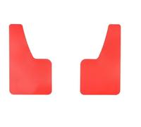 Parafanghi Auto Set 4 pezzi anteriori in carbonio posteriori paraspruzzi universali paraspruzzi parafanghi Parafanghi Per Auto(4pc Red)