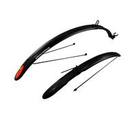Parafanghi city av+ar 700c polisport colorado neri per v-brake larghezza 45mm (c