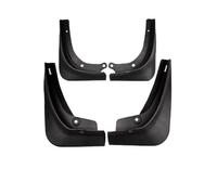 Parafanghi con clip Per Tesla Per Modello Per 3 Y 2017-2023 Paraspruzzi In Plastica Parafango 4 Pezzi/set Colore Fibra Di Carbonio Nero Bianco(Matte Black-4pcs 3)