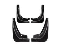 Parafanghi con clip Per Tesla Per Modello Per 3 Y 2017-2023 Paraspruzzi In Plastica Parafango 4 Pezzi/set Colore Fibra Di Carbonio Nero Bianco(Glossy black-4pcs 3)
