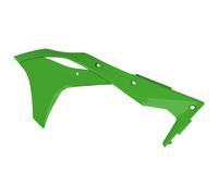 Parafanghi Del Radiatore POLISPORT Verde Kawasaki kx250/250f per