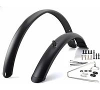 parafanghi for montagna, parafanghi for biciclette in fibra di carbonio | Nero opaco, guida in bicicletta: protezione dagli schizzi d'acqua e di fango