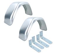 Parafanghi in metallo 13" parafango (coppia) a filo e parafango staffe angola...