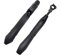 parafanghi, Kit racchetta da bici Kit racchetta Parafango portatile regolabile for mountain bike Ali di fango Parafanghi anteriori/posteriori Pratico supporto Lunghezza extra Larghezza profonda