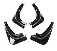 Parafanghi paraspruzzi, compatibili con Tesla Model Y 2021 2022 2023 2024 Paraspruzzi in plastica Parafango 4 pezzi/set Colore fibra di carbonio nero bianco(MY black)