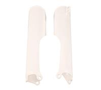 Parafanghi Paraspruzzi Copertura Per RX Per RL Per CRF250 Per CRF450 Per CR300 Protezione Forcella In Plastica Moto Copertura Telaio Tubo Anteriore 2019-2025(White)
