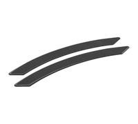 Parafanghi Per Auto Parafanghi Paraspruzzi 2 Pezzi 15'' Fibra Carbonio Per Auto Passaruota Strisce Rifinitura Svasati