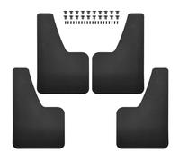 Parafanghi Per Auto Per Mitsubishi Per Lancer 7 8 9 10 Per Evolution Per EVO X Ix Per WRC 2012-2016 Protezione Copertura Splash Flaps Fango Passaruota(Nero)