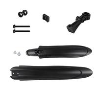 Parafanghi per biciclette, 2 pezzi, parafanghi anteriori e posteriori, set di parafanghi per biciclette, paraspruzzi per pneumatici, paraspruzzi allargati, parafanghi anteriori e posteriori per