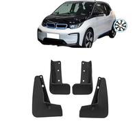 Parafanghi per BMW i3 2014-2021, 4 Pezzi Paraspruzzi Anteriori e Posteriori Kit Parafango Auto Modellati Antifango Protezioni