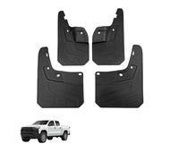 Parafanghi per Colorado 2023-2024, 4 Pezzi Paraspruzzi Anteriori e Posteriori Kit Parafango Auto Modellati Antifango Protezioni