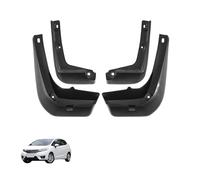 Parafanghi per Fit Jazz 2014-2017, 4 Pezzi Paraspruzzi Anteriori e Posteriori Kit Parafango Auto Modellati Antifango Protezioni