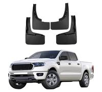Parafanghi per Ford Ranger 2019-2023, 4 Pezzi Paraspruzzi Anteriori e Posteriori Kit Parafango Auto Modellati Antifango Protezioni