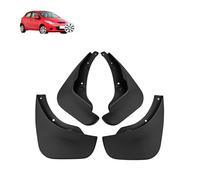 Parafanghi per Mazda 2 Hatchback 2007-2012, 4 Pezzi Paraspruzzi Anteriori e Posteriori Kit Parafango Auto Modellati Antifango Protezioni