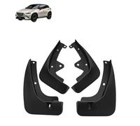 Parafanghi per Mazda CX-3 2015-2021, 4 Pezzi Paraspruzzi Anteriori e Posteriori Kit Parafango Auto Modellati Antifango Protezioni