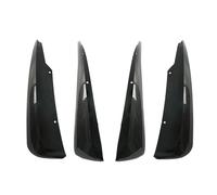 Parafanghi Sopracciglio Per Chevrolet Per Corvette Per C5 1997-2004 Tutti I Modelli Paraspruzzi Anteriori E Posteriori Estesi Per Auto Paraspruzzi Neri Lucidi Accessori Parafanghino Arco Ruota(Carbon