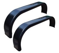 Parafango ala tandem doppio asse rimorchio per ruote 13" 58" x 7" coppia
