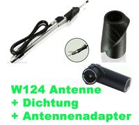 Parafango Antenna Telescopica per Mercedes W124 Classe E + Adattatore