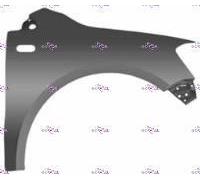 PARAFANGO ANTERIORE ANT DESTRO DX PER VOLKSWAGEN FOX 04>09 2004-2009 C/F FAN