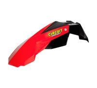 Parafango anteriore Circuit Stealth nero / rosso fluo