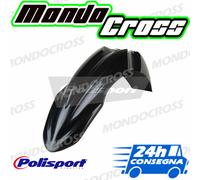 Parafango anteriore cross POLISPORT Nero KAWASAKI KX F KXF 450 2013-2015