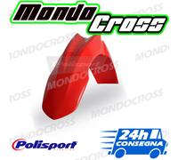Parafango anteriore cross POLISPORT Rosso cr04 HONDA CRF 450 R 2009 (09)