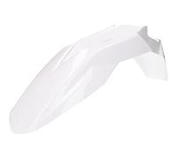 Parafango anteriore Derbi, bianco, senza decorazione, 2B004321000W0B