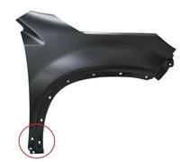 PARAFANGO ANTERIORE DESTRO CON FORI GIROPARAFANGO+MODANATURA PER KIA SORENTO 10>