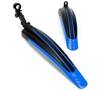 Parafango Anteriore e Posteriore Regolabile, per Mountain Bike, Mountain Bike, Scarpette a Strappo Voltaic 3 Velcro Fade - Bambini