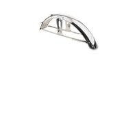 Parafango anteriore Extender 2 x 58 cm anteriore + 55 posteriore per paraspruzzi e per CG 125 - acciaio inossidabile