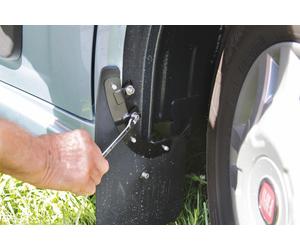 Parafango anteriore fiamma mud flap