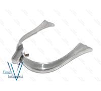 Parafango Anteriore In Alluminio Lucidato Per Vespa VBB Fender Nuovo