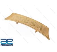 Parafango Anteriore Ottone Targa BSA Goffrato