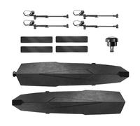 Parafango Anteriore Per Bicicletta | Parti Anteriore E Posteriore Regolabili Con Sgancio Rapido - Paraspruzzi Fat Bike,Per Montagna Strada Motocross Strada Corsa Pendolarismo Turismo Urbano Cortile Pa