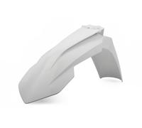 POLISPORT 8574200002 - Parafango anteriore replica OEM realizzato in plastica lucida durevole e resistente compatibile con le moto KTM in colore bianco
