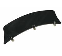 Parafango Anteriore Portatarga Nero In Acciaio Per Royal Enfield BSA Triumph