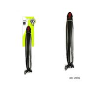 PARAFANGO ANTERIORE POSTERIORE ATTACCO UNIVERSALE PER BICICLETTA IN PVC XC-2635