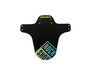 Parafango anteriore rockshox mtb nero giallo blu