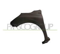 Parafango Anteriore Sinistro Nero In Plastica Per Renault Clio 2012-2016 Sx