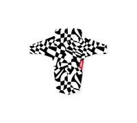 Parafango anteriore slicy mtb dazzle bianco nero