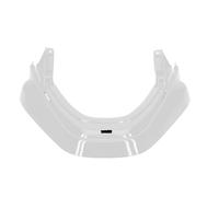 Parafango anteriore TNT bianco metallizzato per MBK Booster, Yamaha BWS NG
