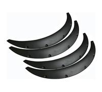 Parafango Auto Universale Arco Corno Ala Estensore Sopracciglio Ruota Labbro Copertura Protettiva 4 Pezzi 80/89 Cm Sopracciglio Passaruota(4pcs 80 Cm)