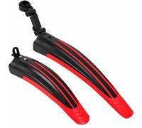 Parafango Bici per BSA | 2 Pezzi PP Parafanghi Anteriore e Posteriore con Viti Portatile Regolabile Più Posizioni Copertura Completa Spessa Allargata
