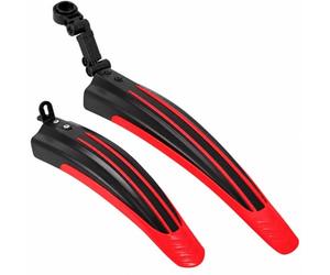 Parafango Bici per BSA | 2 Pezzi PP Parafanghi Anteriore e Posteriore con Viti Portatile Regolabile Più Posizioni Copertura Completa Spessa Allargata