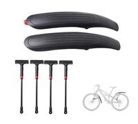 Parafango Bici per Cube Reaction Hybrid Fritzz Ams 100 Performance, Regolabile Mudguard Set Posteriore Anteriore Smontaggio Rapido Protezione Spruzzi,Mountain Bike